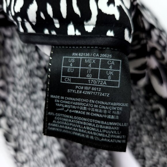 Guess By Marciano Pants Size 4 Animal Cheetah Print Zip Ankle 28" Inseam - Picture 9 of 15